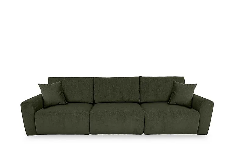 Gemini Fabric 3 Seater Power Glider Sofa