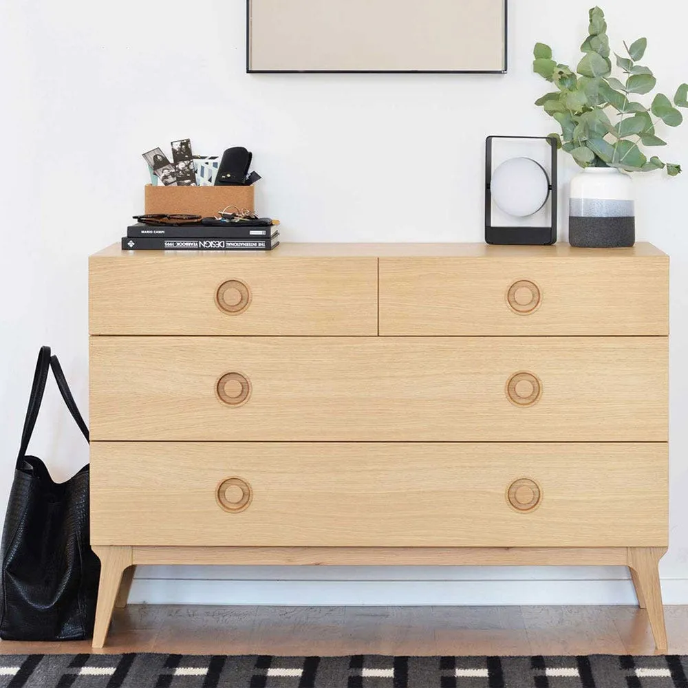 Case Valentine Chest of Drawers Oak 5