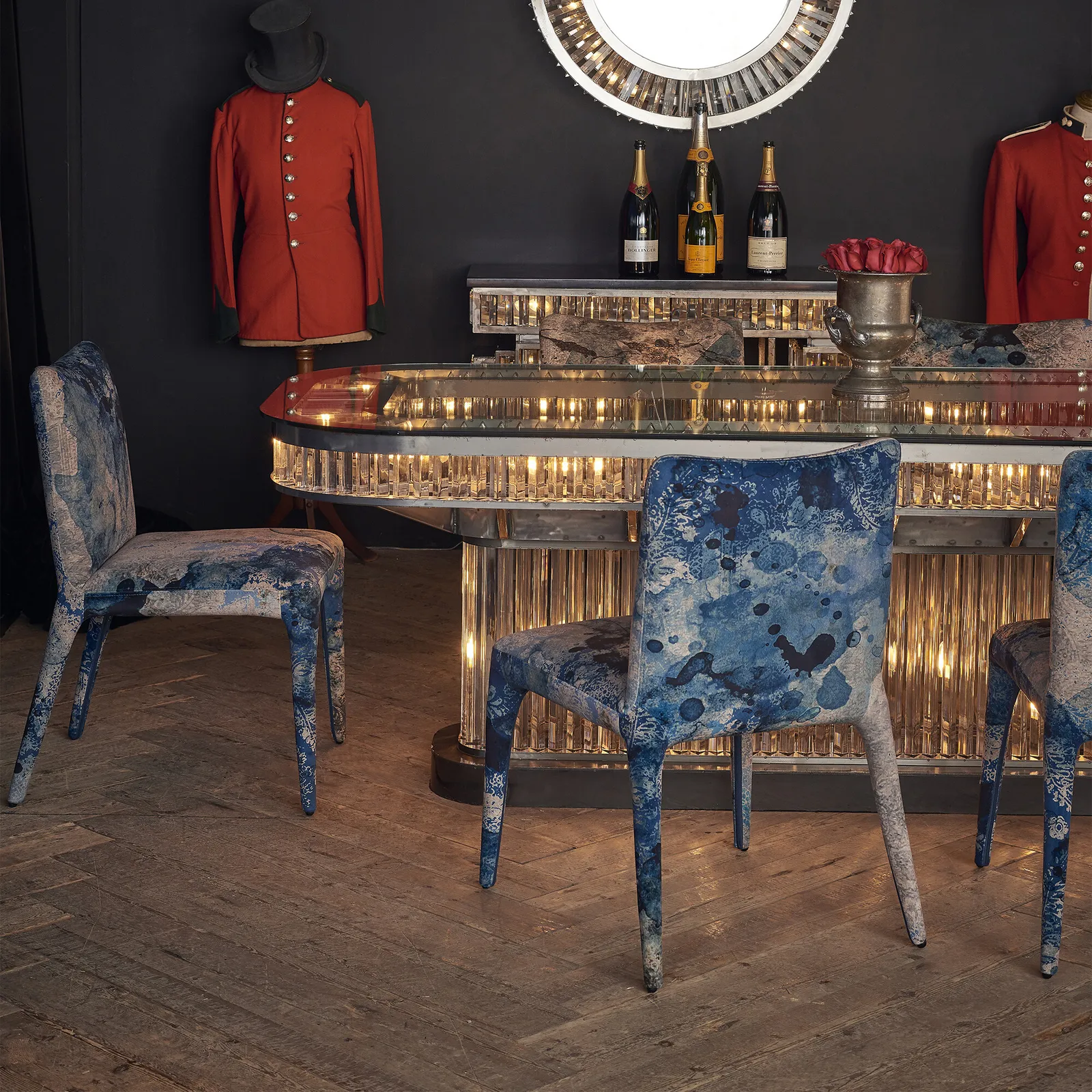 Timothy Oulton Fibi Dining Chair Velvet | Barker & Stonehouse 2