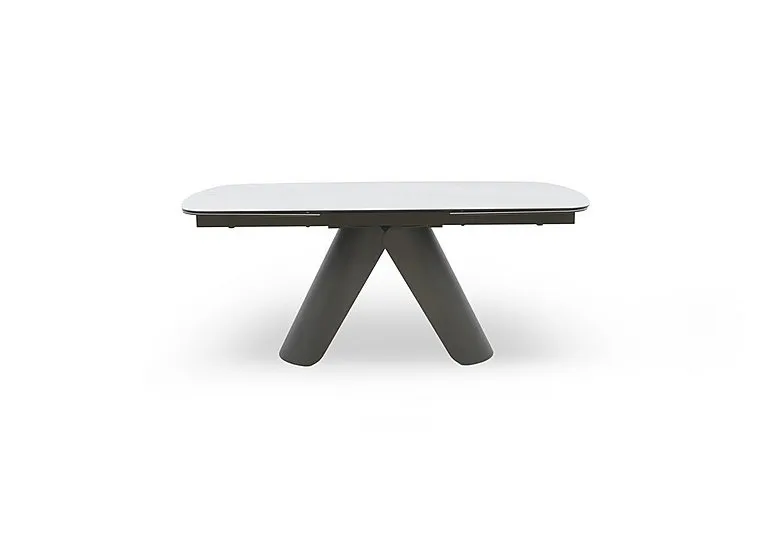 Perla Large Matt Extending Dining Table