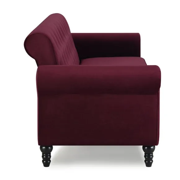 Greta Velvet 3 Seater Sofa 3