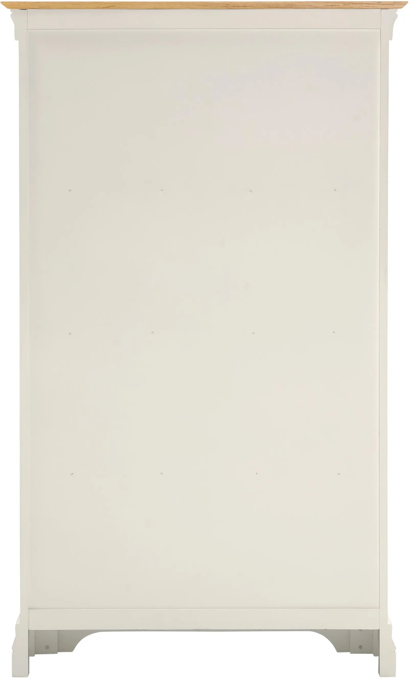 Seconique Bordeaux Bookcase (Fully Assembled) in Ivory 4