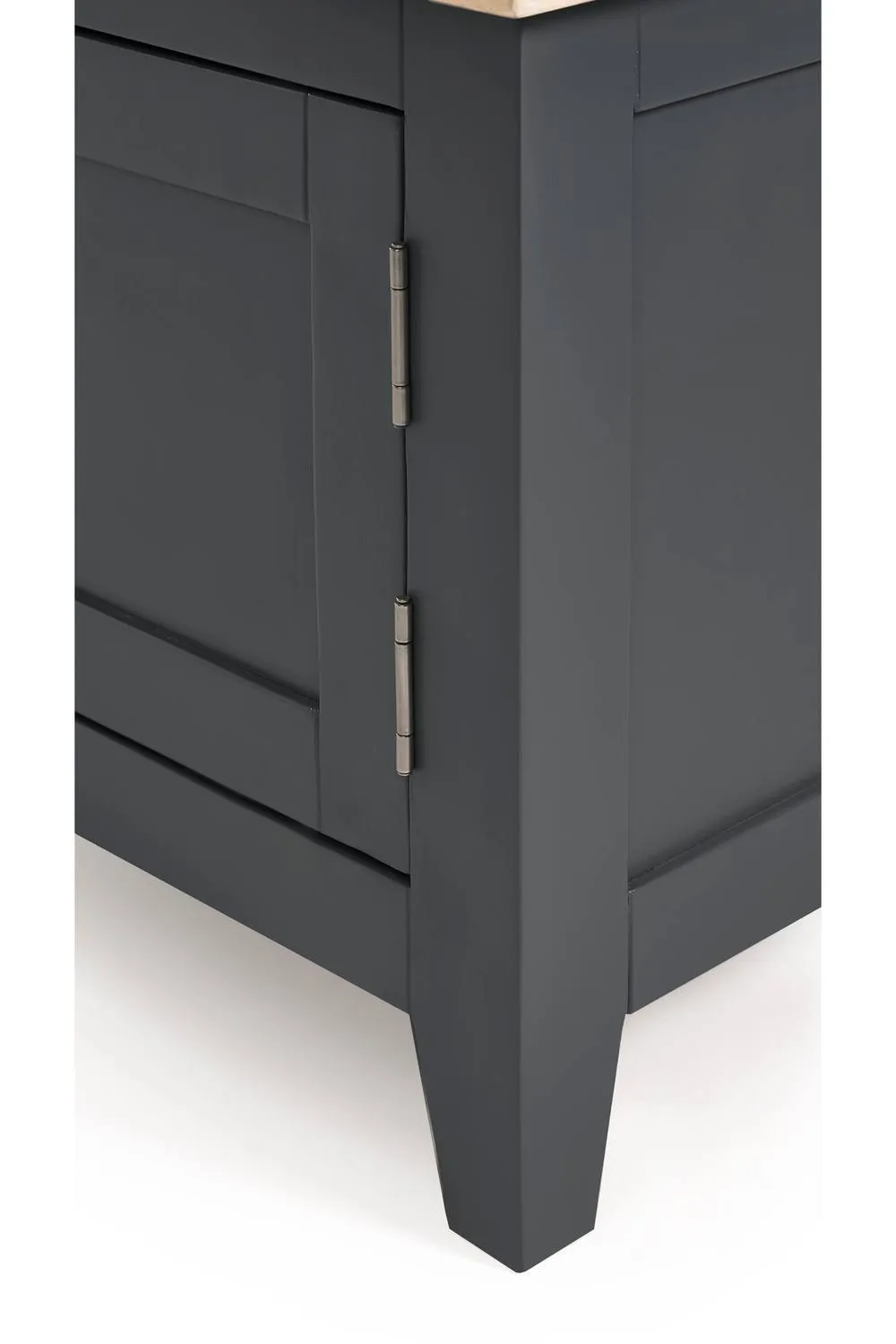 Julian Bowen Bordeaux TV Unit in Dark Grey 5