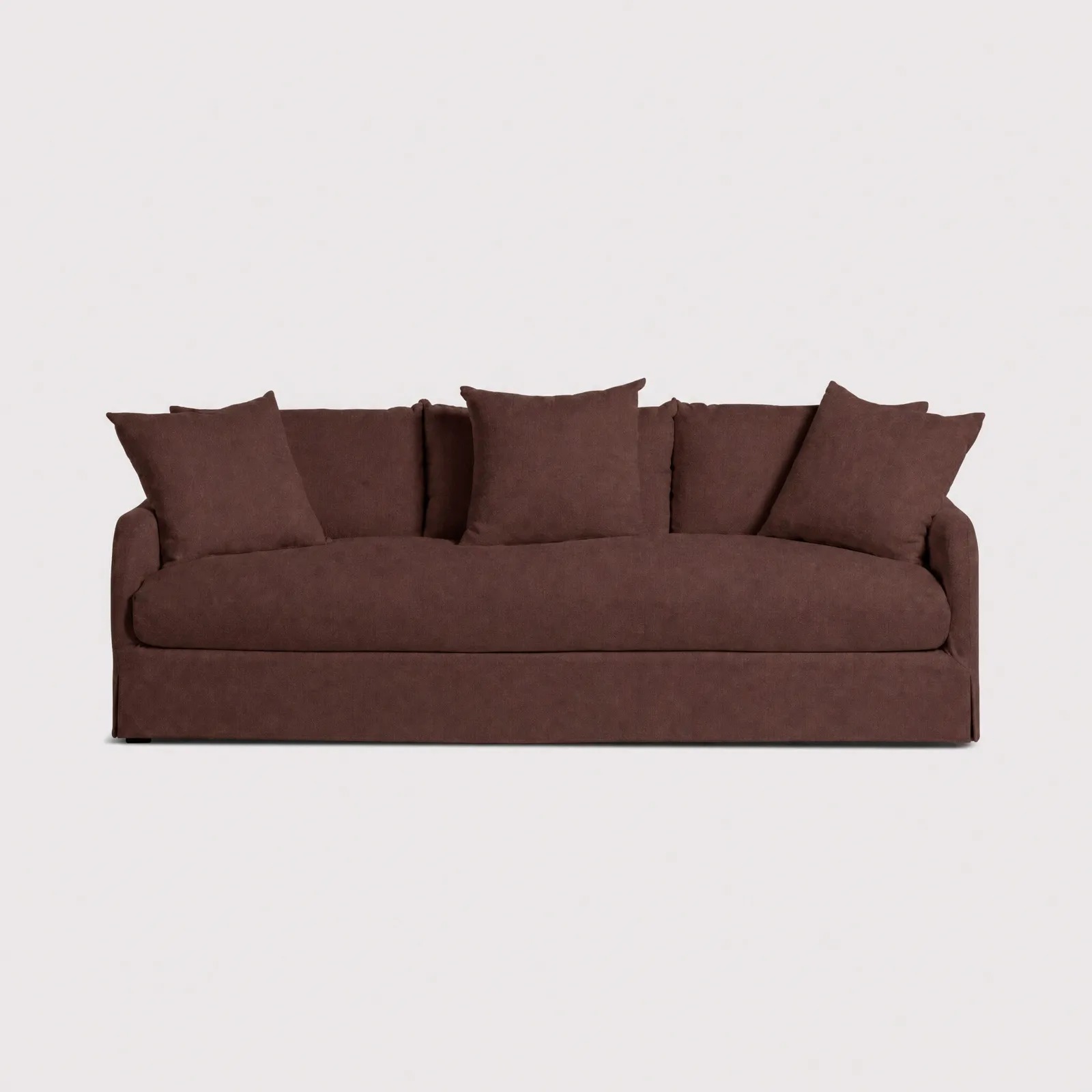 Charlbury 3 Seater Sofa, Brown Fabric | Barker & Stonehouse 1