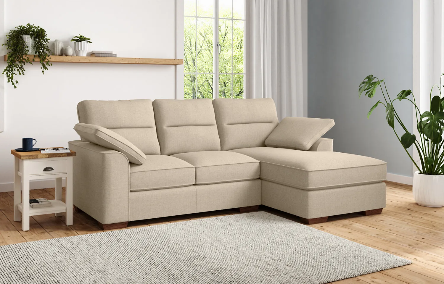 M&S Nantucket Highback Corner Chaise Sofa (Right-Hand)