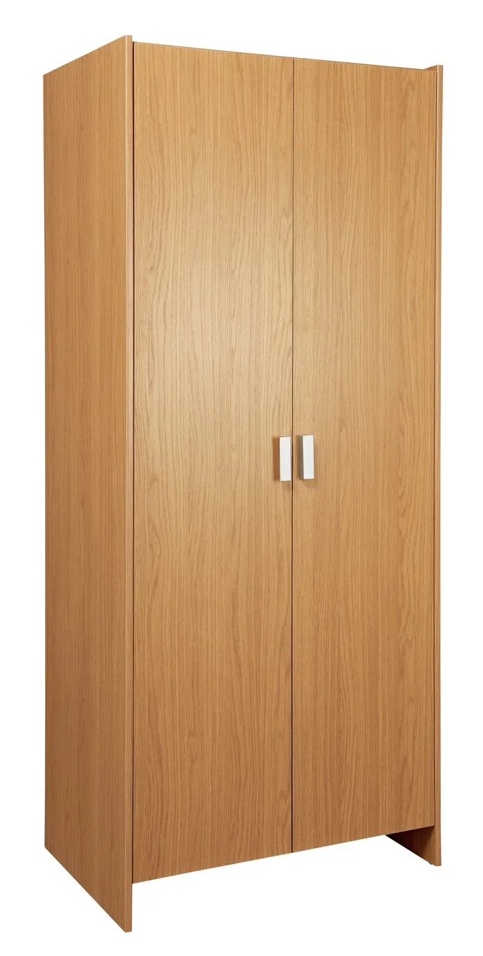 Argos Home Capella 2 Door Wardrobe - Oak