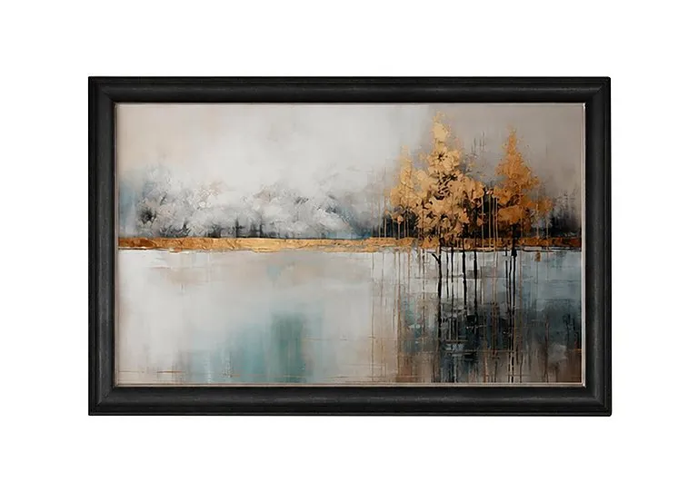 Golden Shimmer Framed Wall Art - Home Accessories - In Time for Christmas