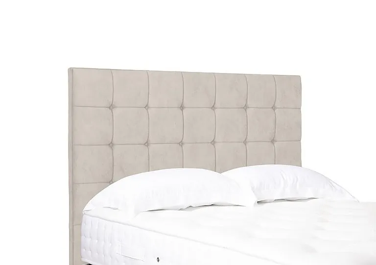 Artisan Collection Kaito High Floor Standing Headboard - Super King - Sandstone Pearl