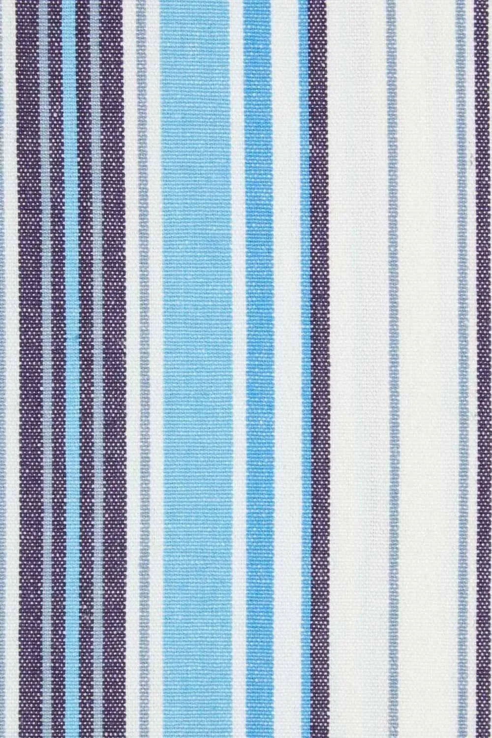 Homescapes New England Stripes Ready Made Blue Curtain Pair 4