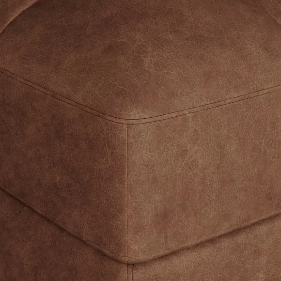 Max Soft Faux Leather Storage Footstool 3