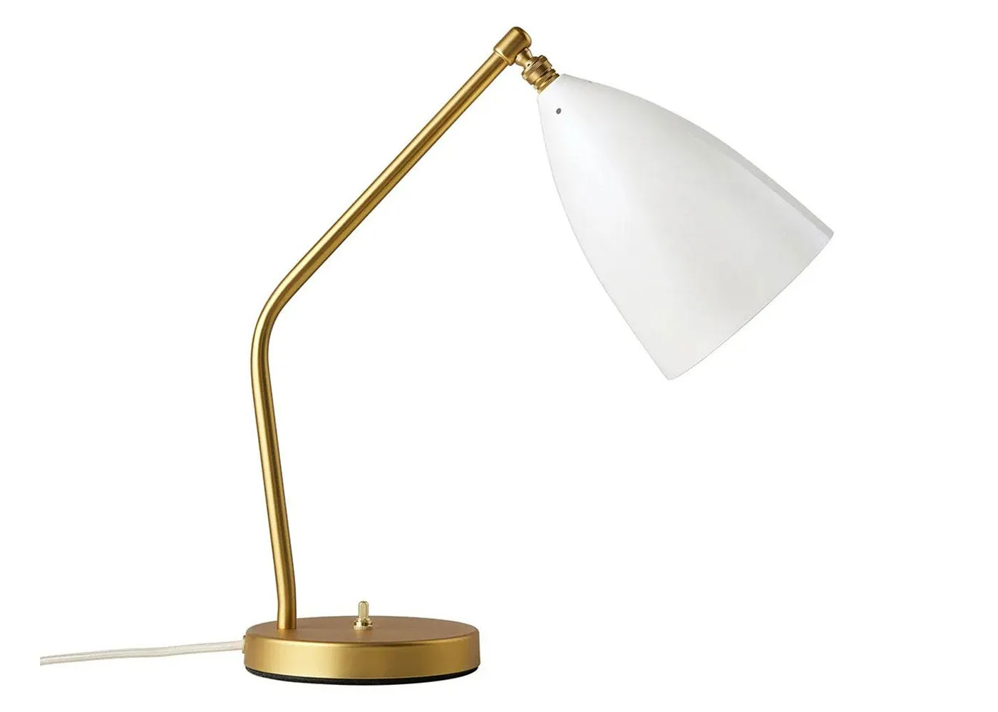Gubi Gräshoppa Table Lamp Glossy Alabaster White 1