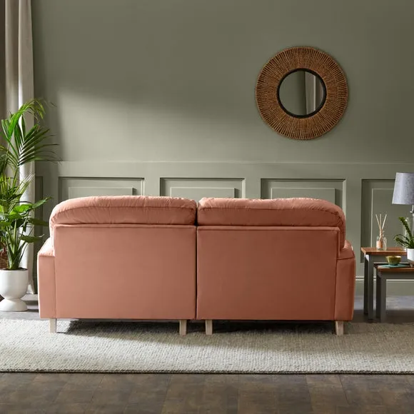 Martha Vintage Velvet Corner Chaise 4