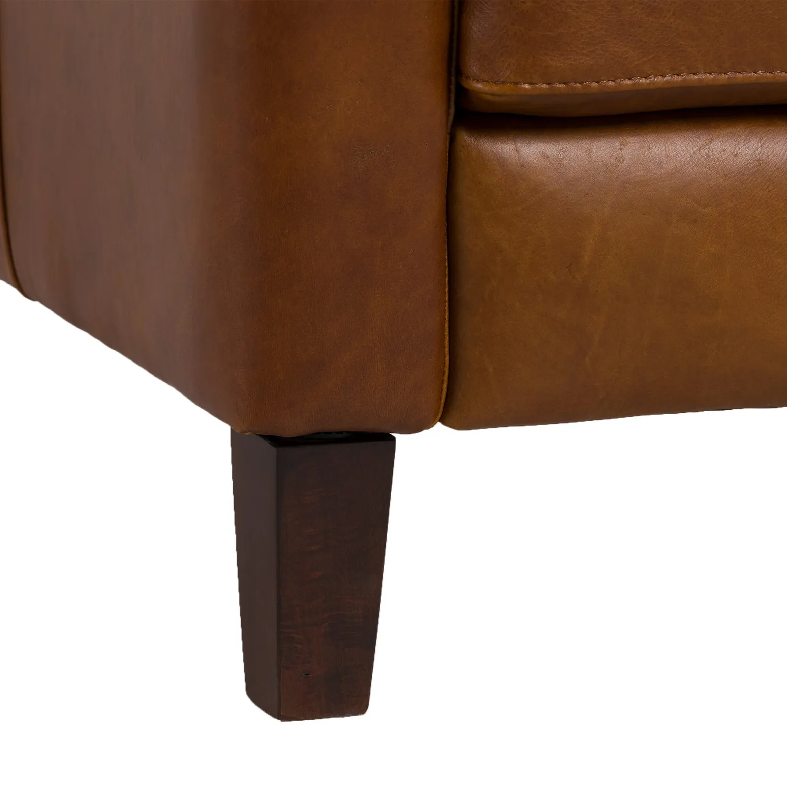 Albard 3 Seater Sofa, Brown Leather | Barker & Stonehouse 6