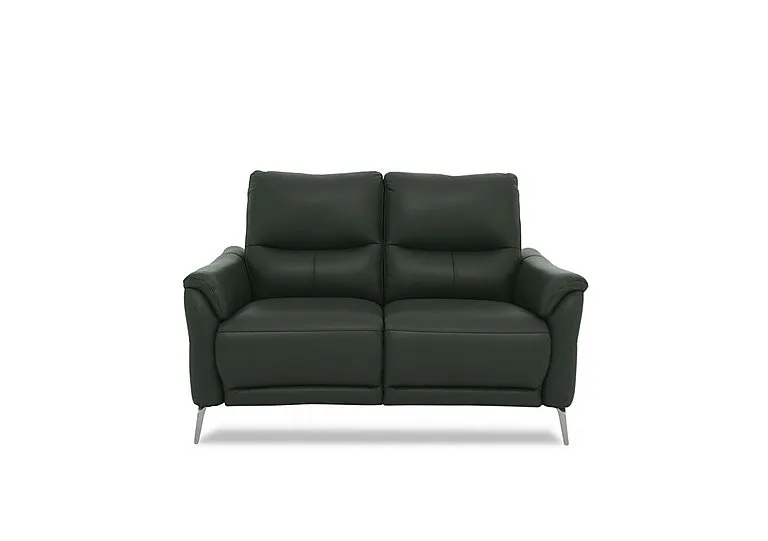 Daytona 2 Seater Leather Sofa - Oslo Pine