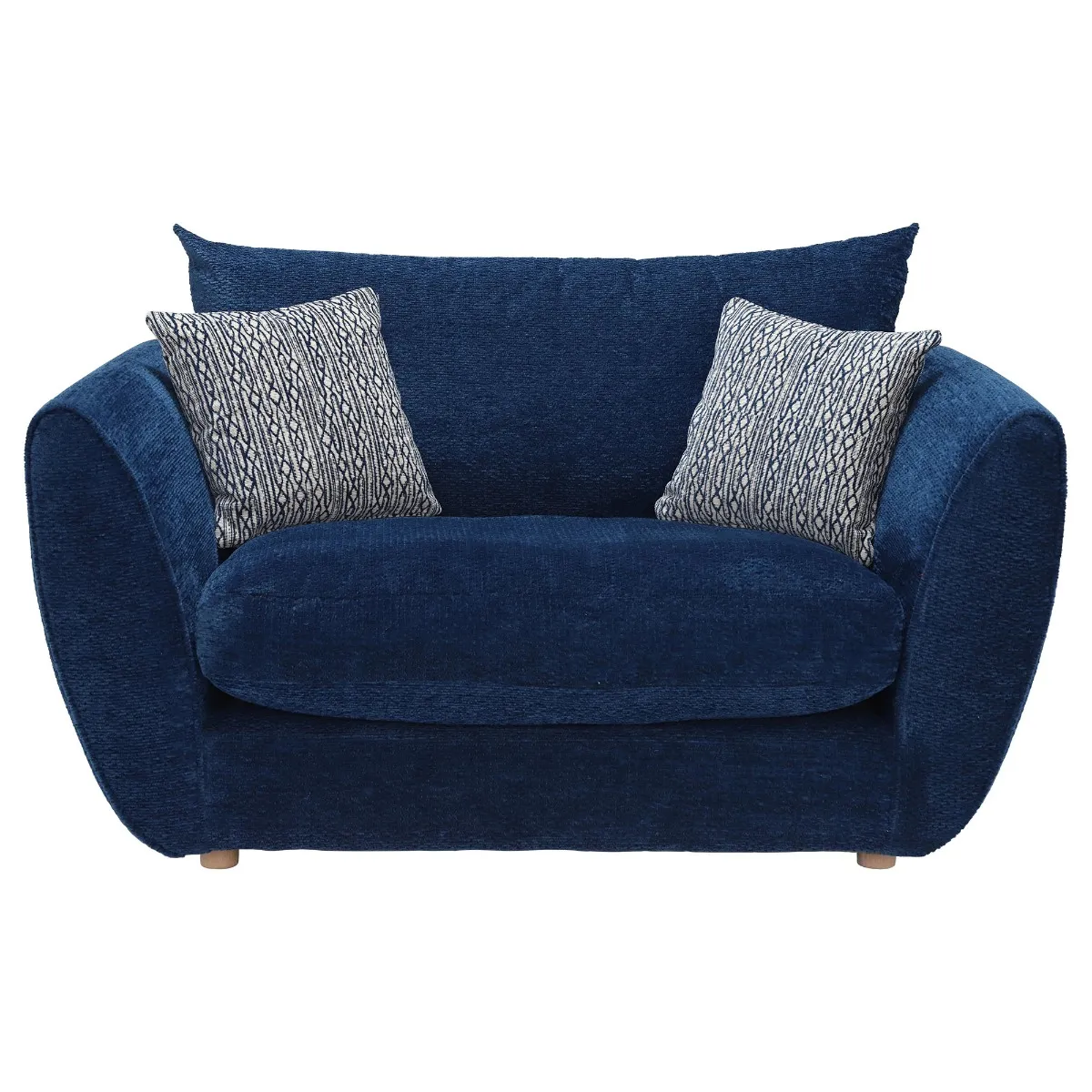 Big Blue Snuggle Chair