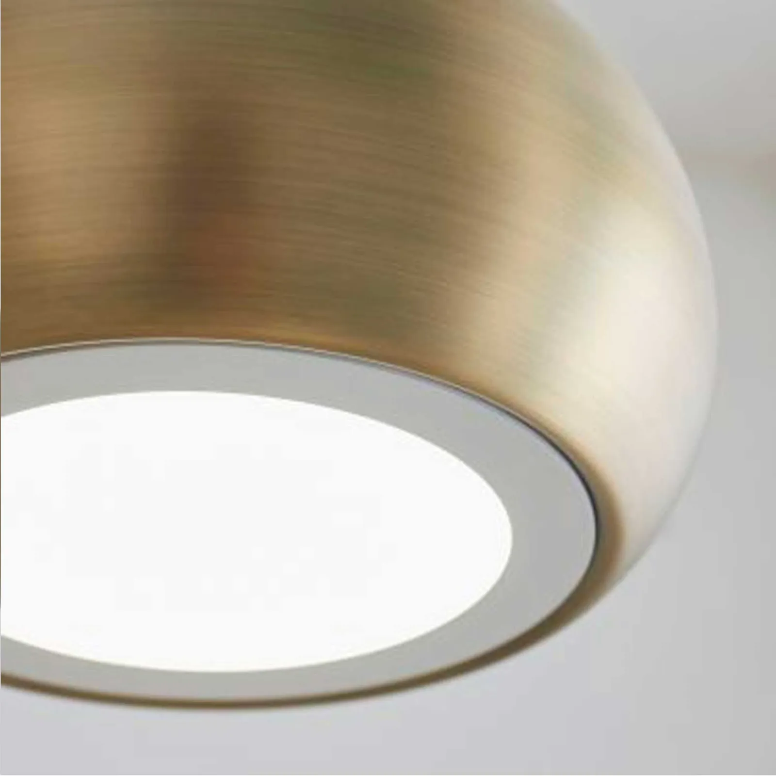 Brass Teardrop Pendant Light, Gold Metal | Barker & Stonehouse 3