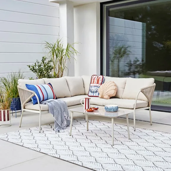 Florence Rope Garden Corner Set