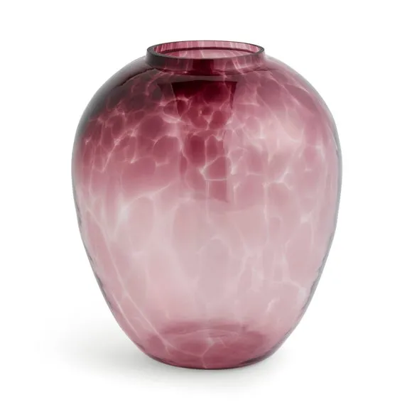 Brown Confetti Glass Vase 3