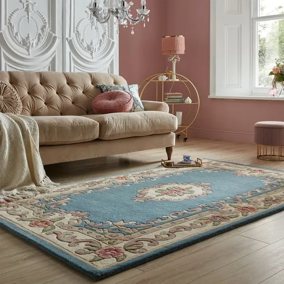 Lotus Premium Aubusson Rug 1