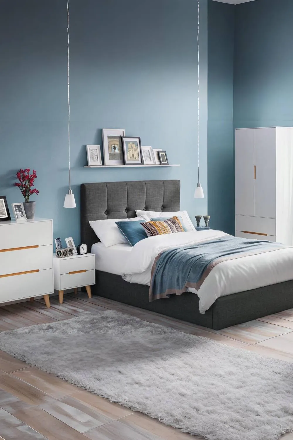 Julian Bowen Alicia 5 Drawer Chest in White 2