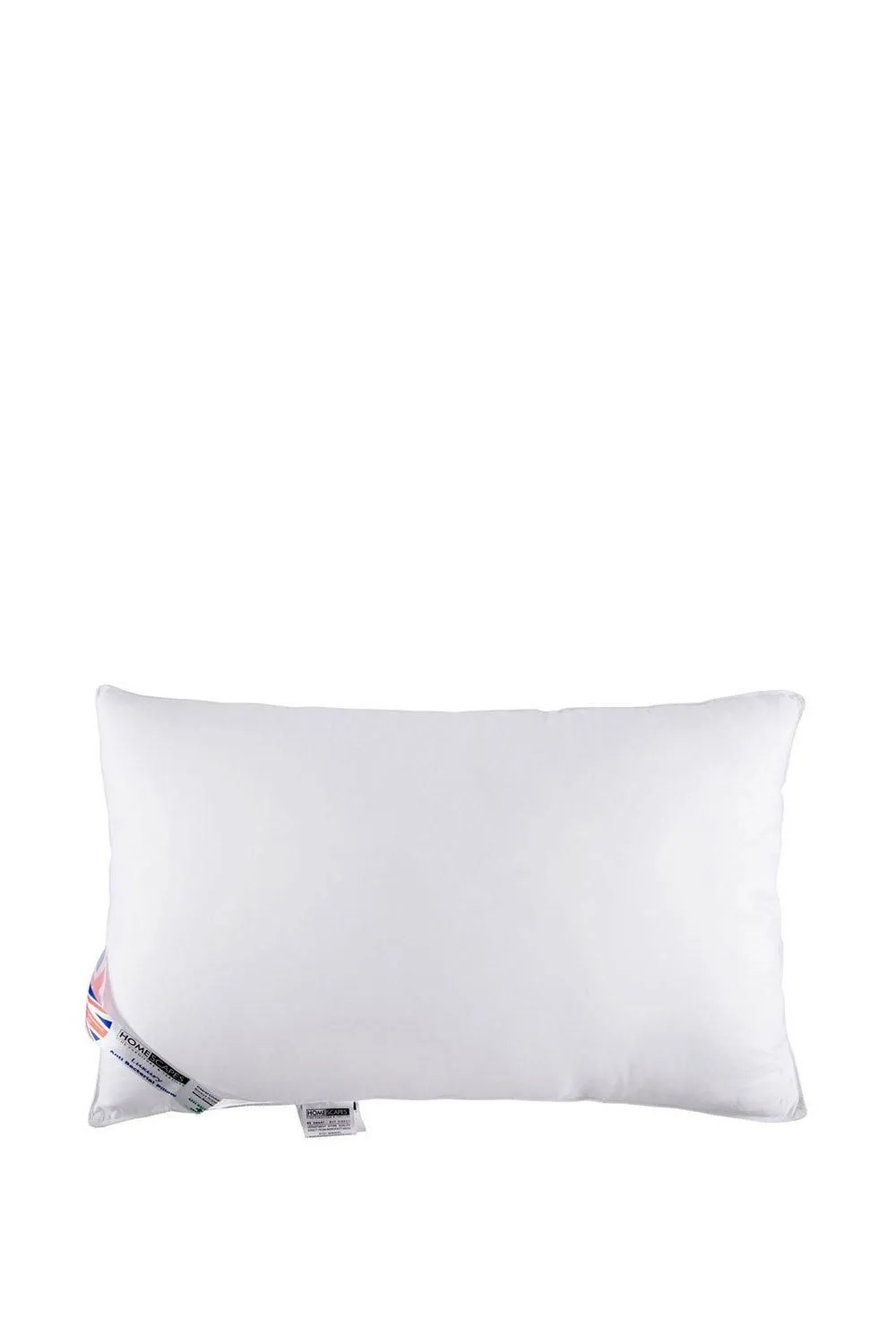 Homescapes Anti Bacterial Pillow Super Microfibre, 48 x 74 cm in White 4