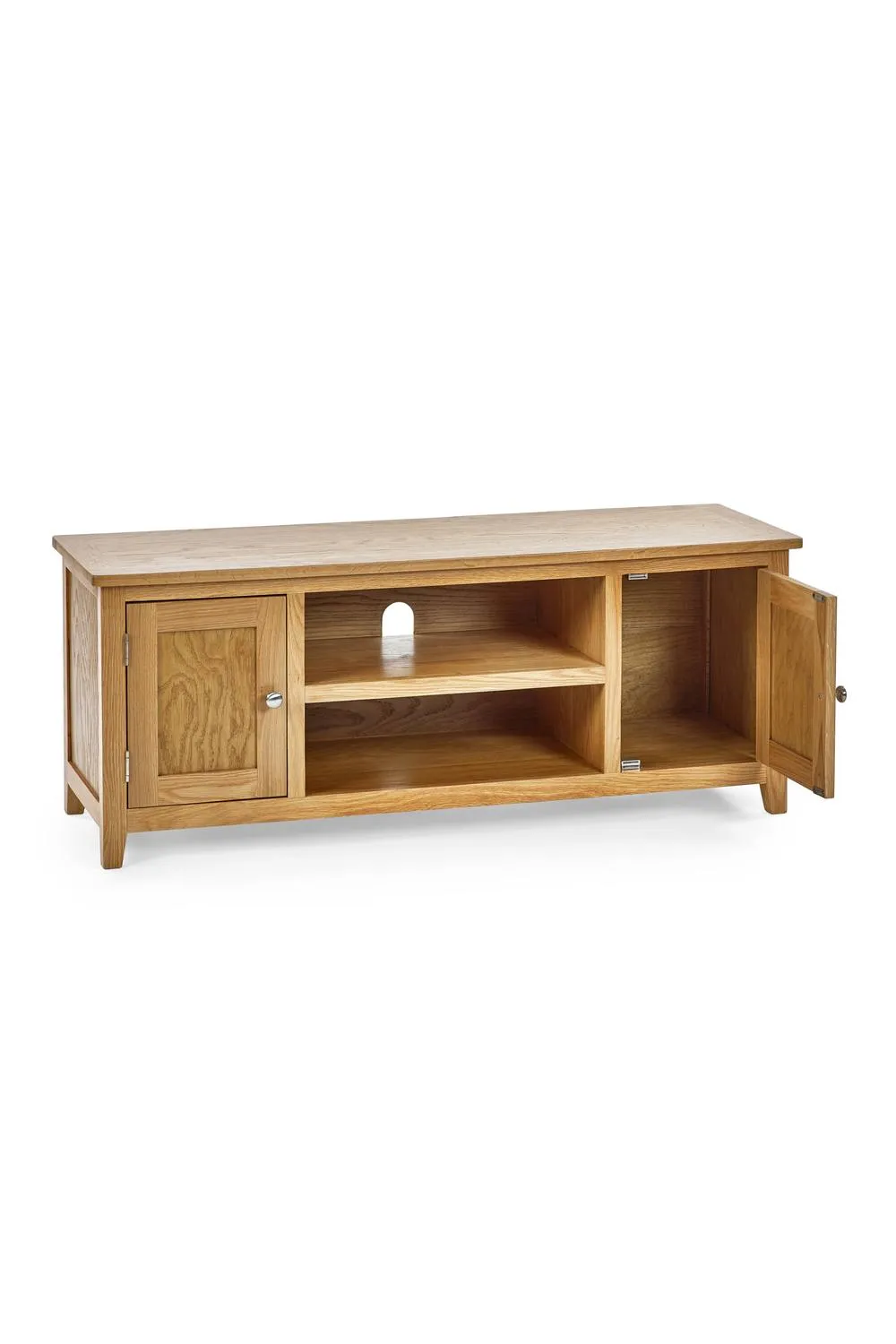 Julian Bowen Mallory TV Unit in Light Oak 4