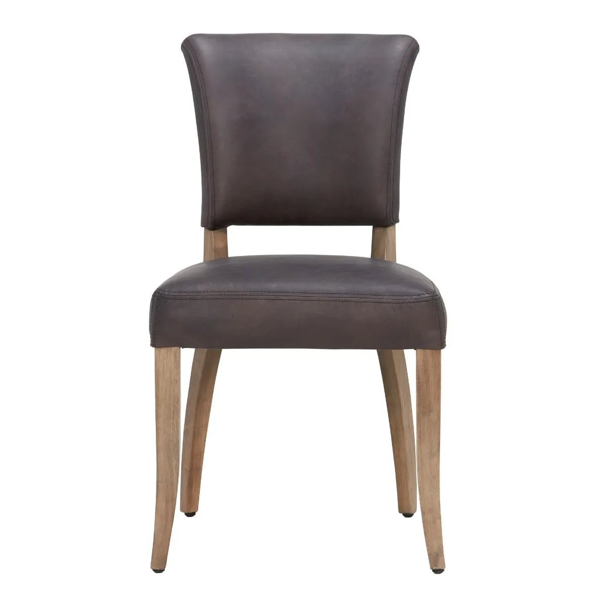 Timothy Oulton Mimi Dining Chair, Brown Leather | Barker & Stonehouse 4