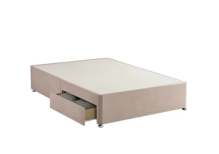 Divan Base - Super King - Luxury Dusty Pink