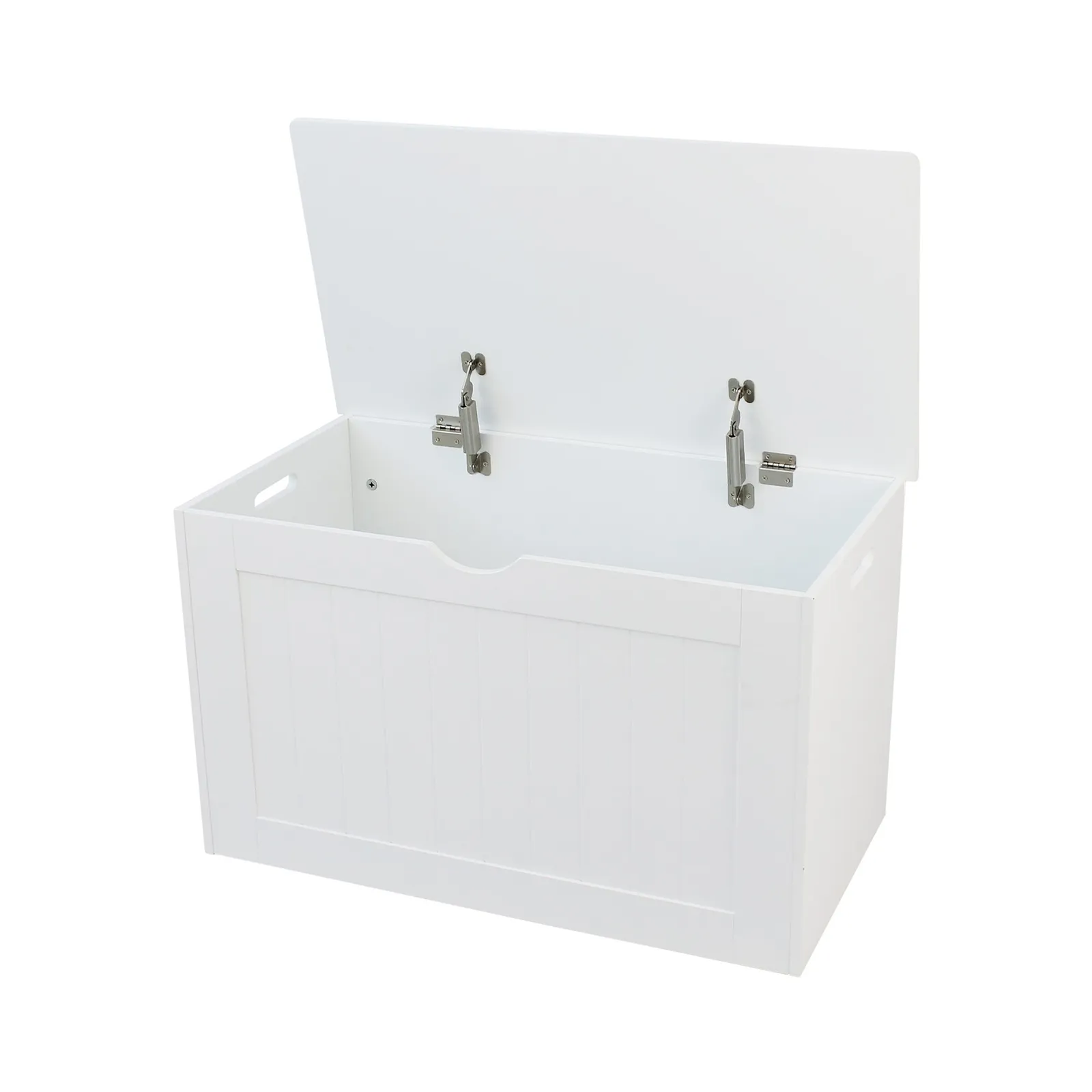 White Shaker Style Blanket Box White