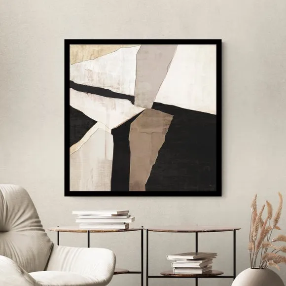 Artko Memories of Beech Street Abstract 2 Framed Print
