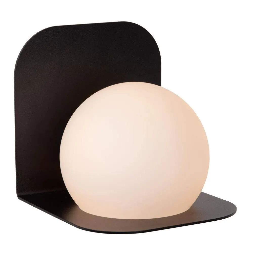 Netlighting Lucide DAVY Wall light Bathroom 1xG9 IP44 Black 2