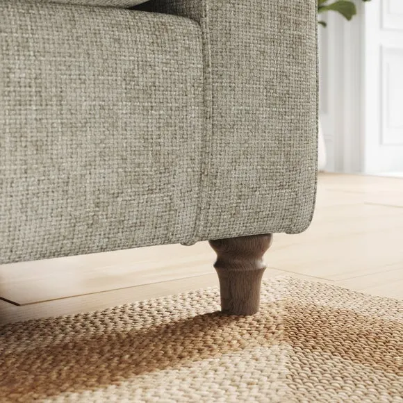 Flori Chunky Chenille Armchair 4