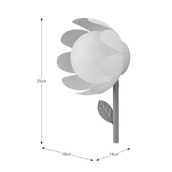 Flower Plug In Wall Light 6