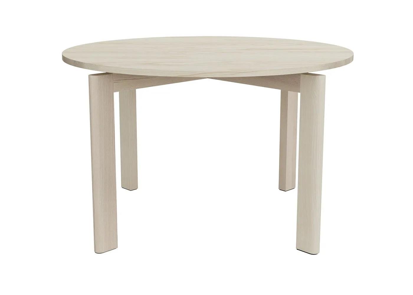 Fritz Hansen After Dining Table White Pigmented Ash