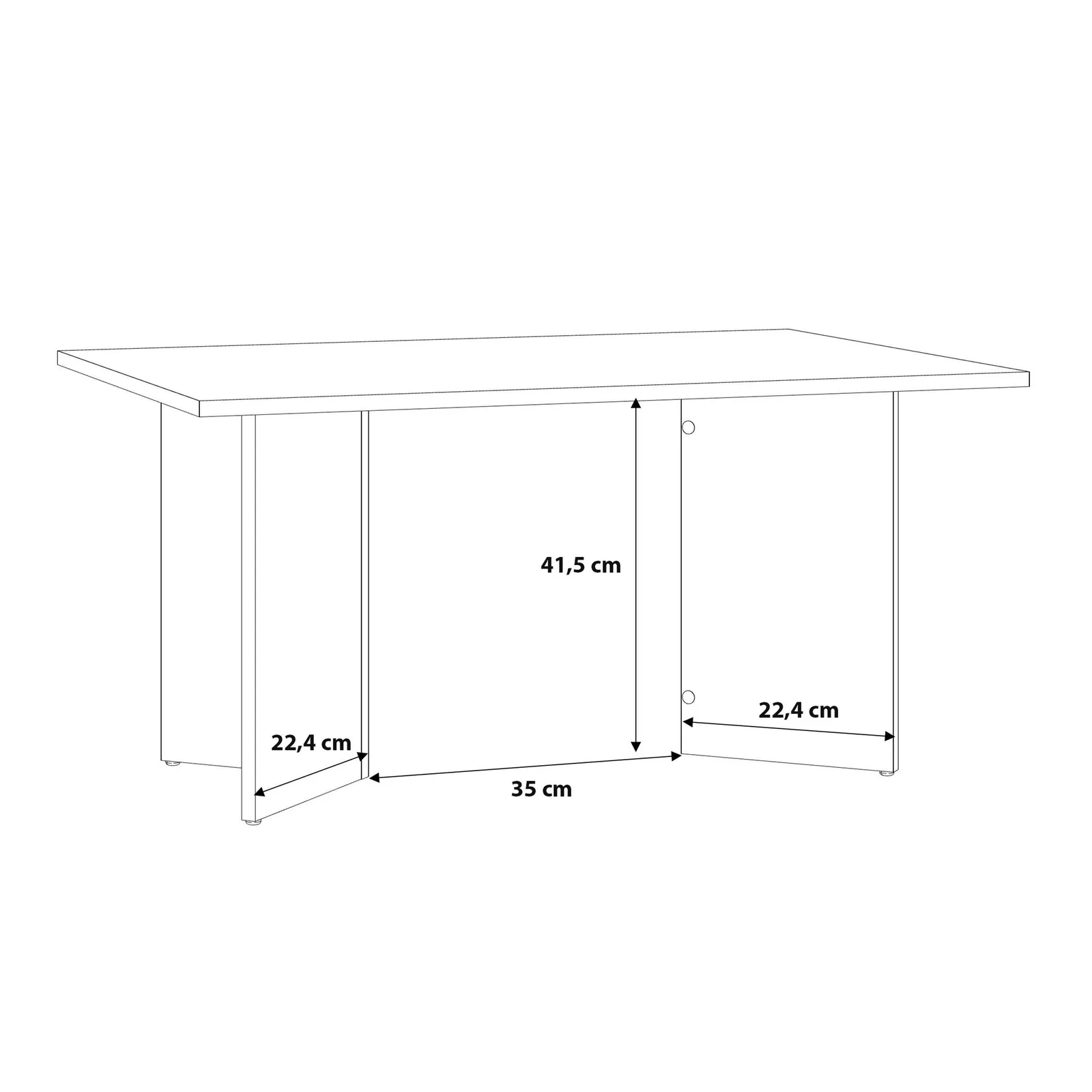 Furniture To Go Karon Coffee Table in Light Oak 5