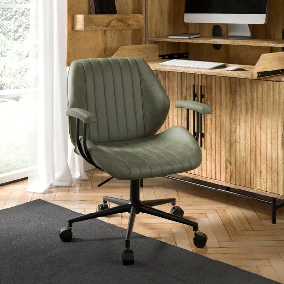 Clement Faux Leather Office Chair
