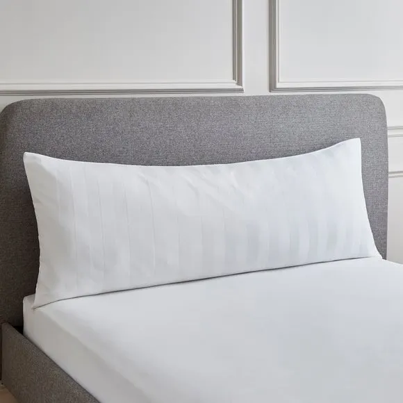 Hotel 230 Thread Count 100% Cotton Sateen Stripe Body Pillowcase