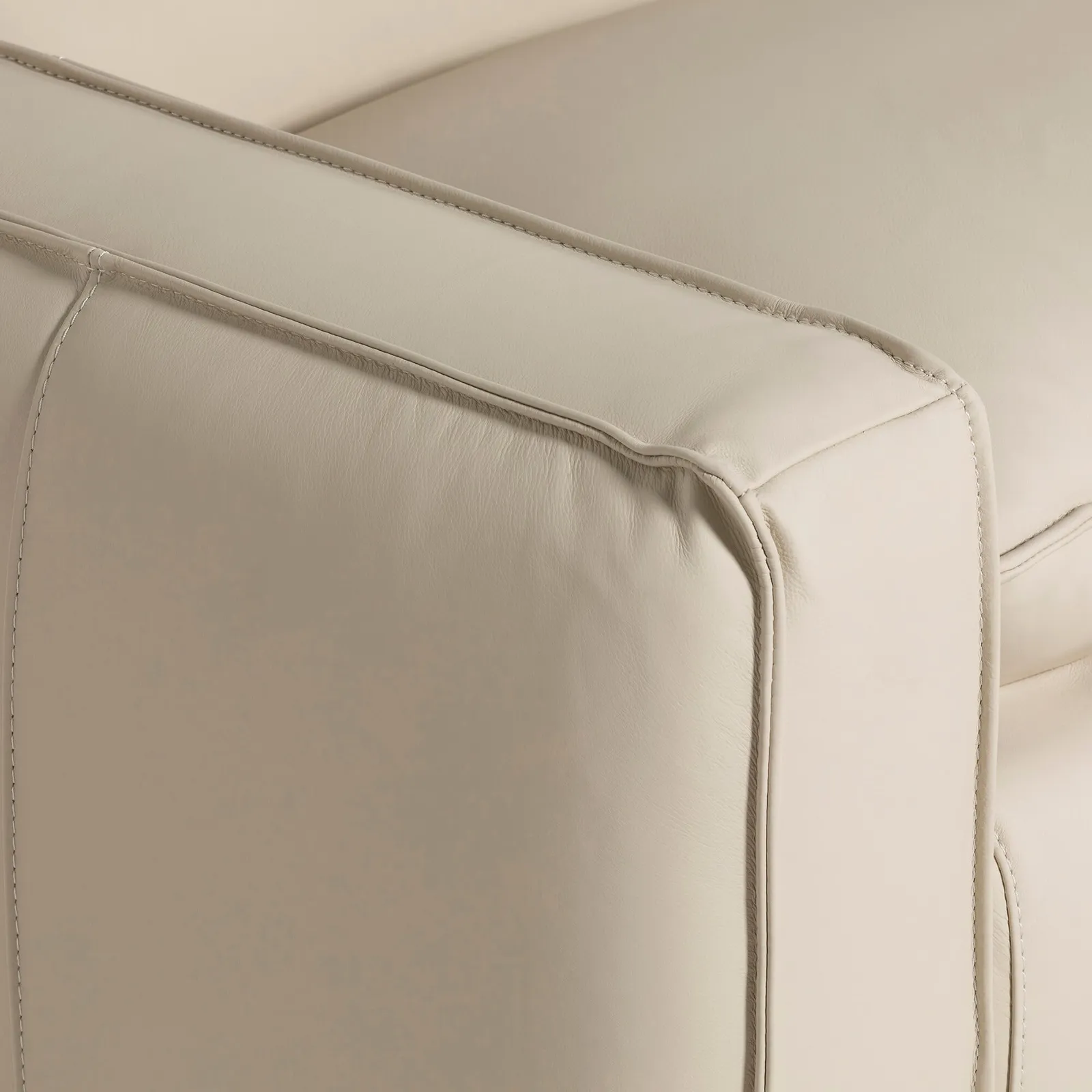 Holloway Corner Modular Sofa & Ottoman Leather | Barker & Stonehouse 5