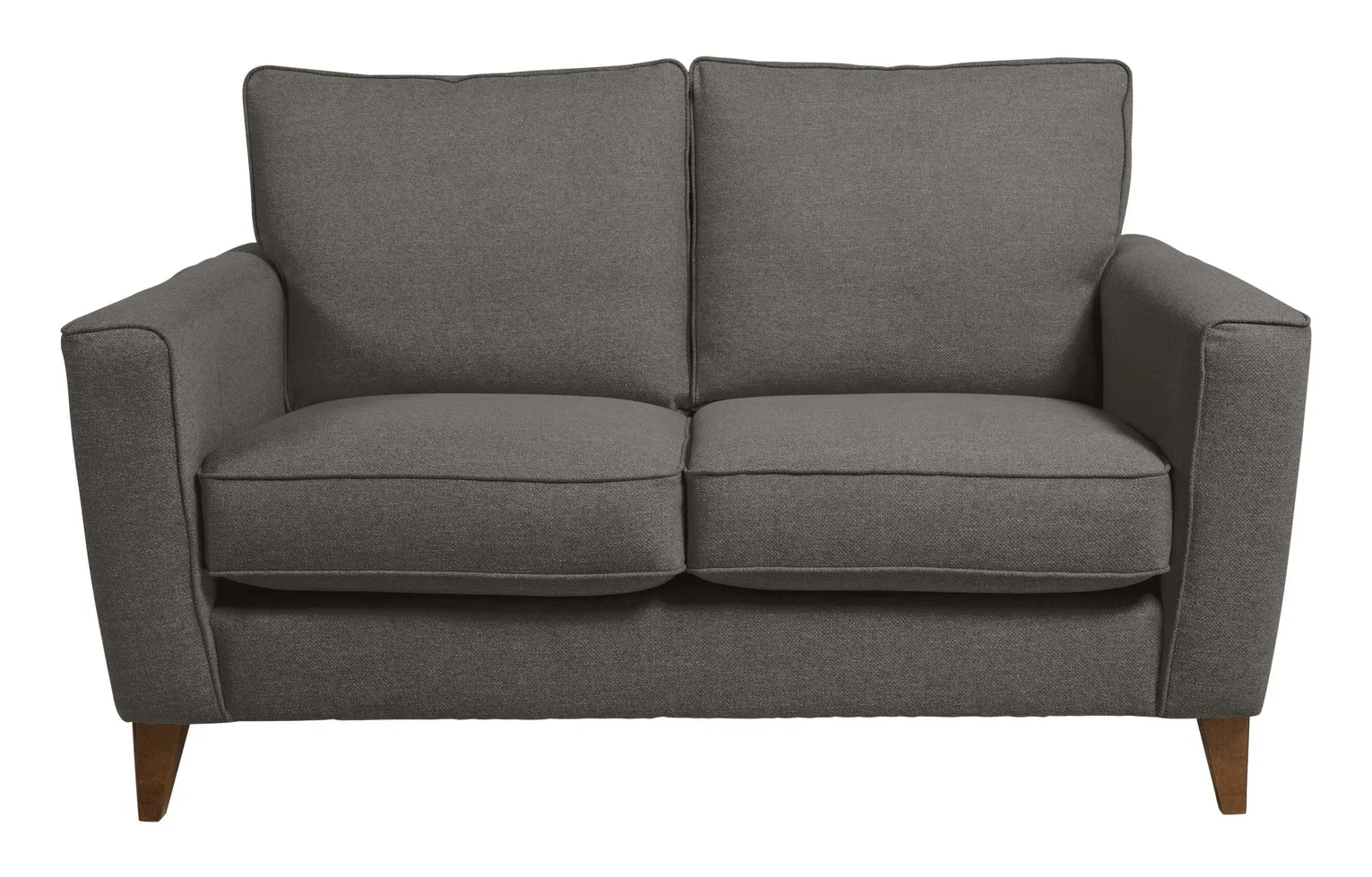 Habitat Aspen 2 Seater Fabric Sofa - Charcoal