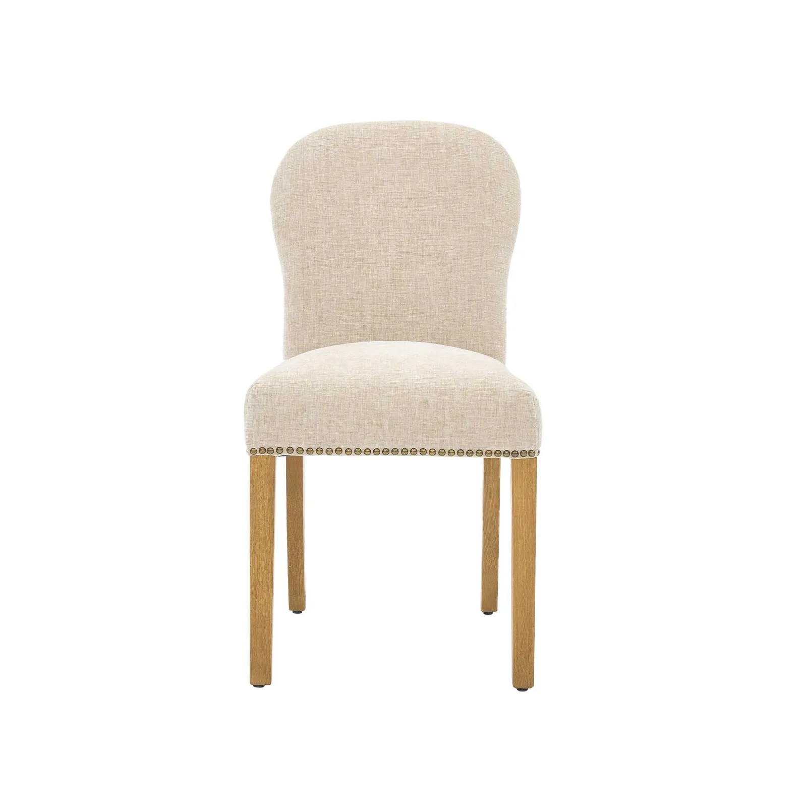 Gable Dining Chair, Neutral Fabric | Barker & Stonehouse 3