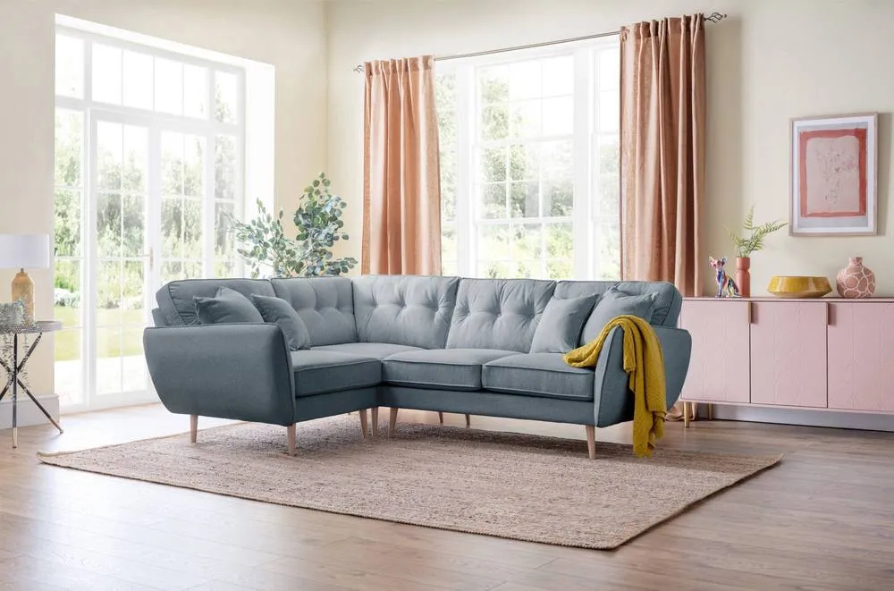 The Great Sofa Company Ailis 1 Corner 2 Faro Denim in Blue