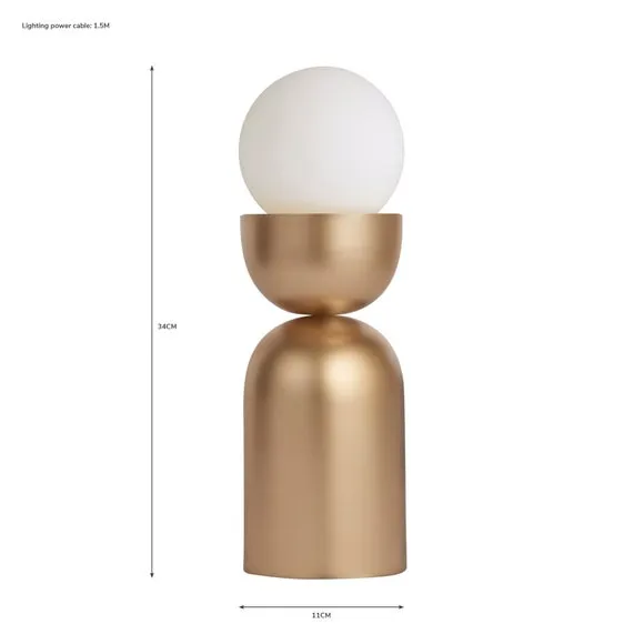 Elements Lunebar Touch Table Lamp 6