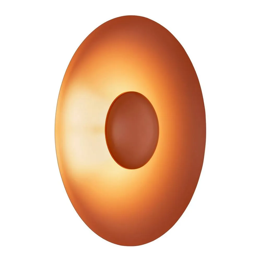 Netlighting Bolton Integrated LED Wall Lamp Terracotta 2170lm 3000K
