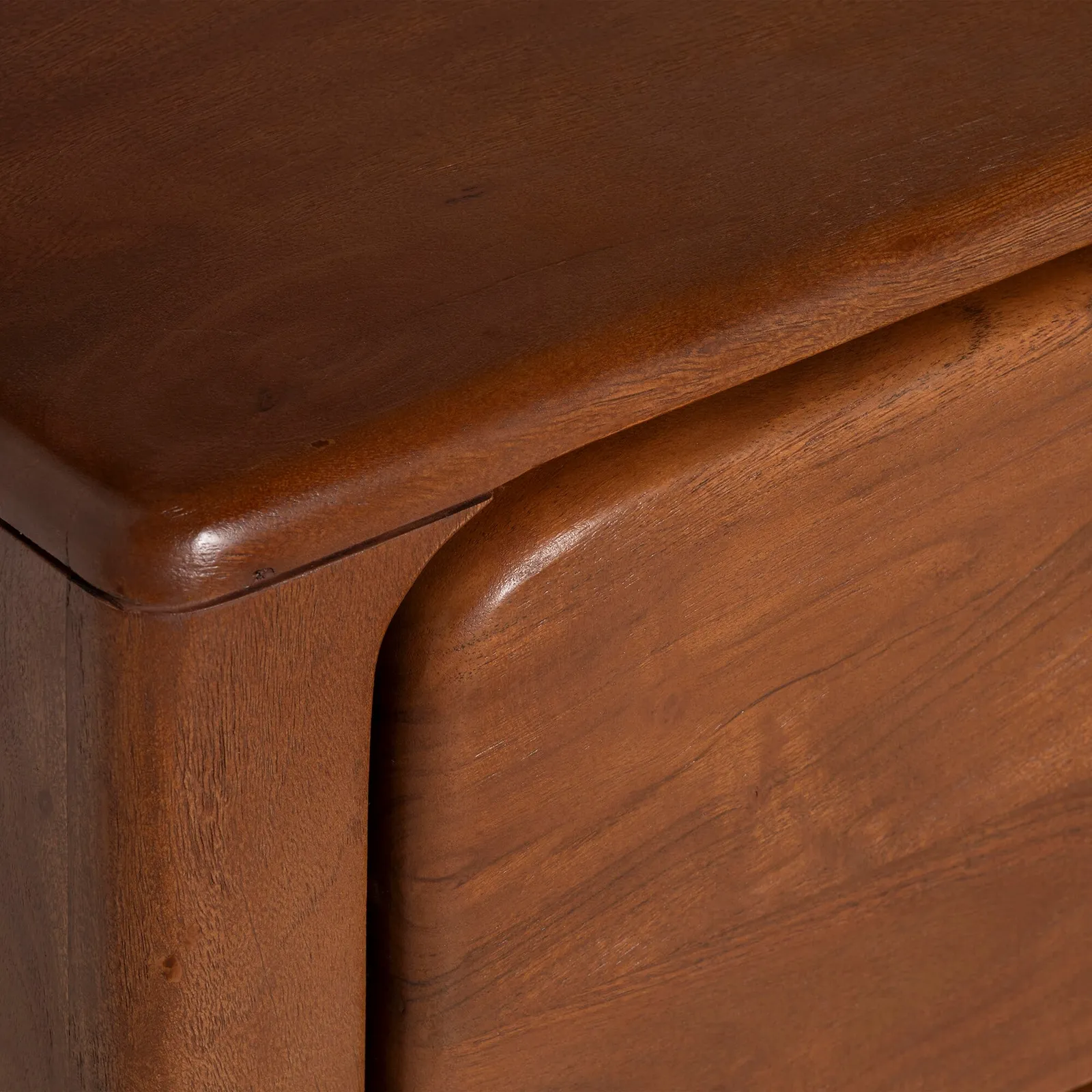 Zerina Bedside 55X43X55Cm Table, Acacia Wood | Barker & Stonehouse 6
