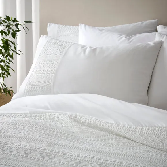 Theo Panel Geo Standard Pillowcase Pair
