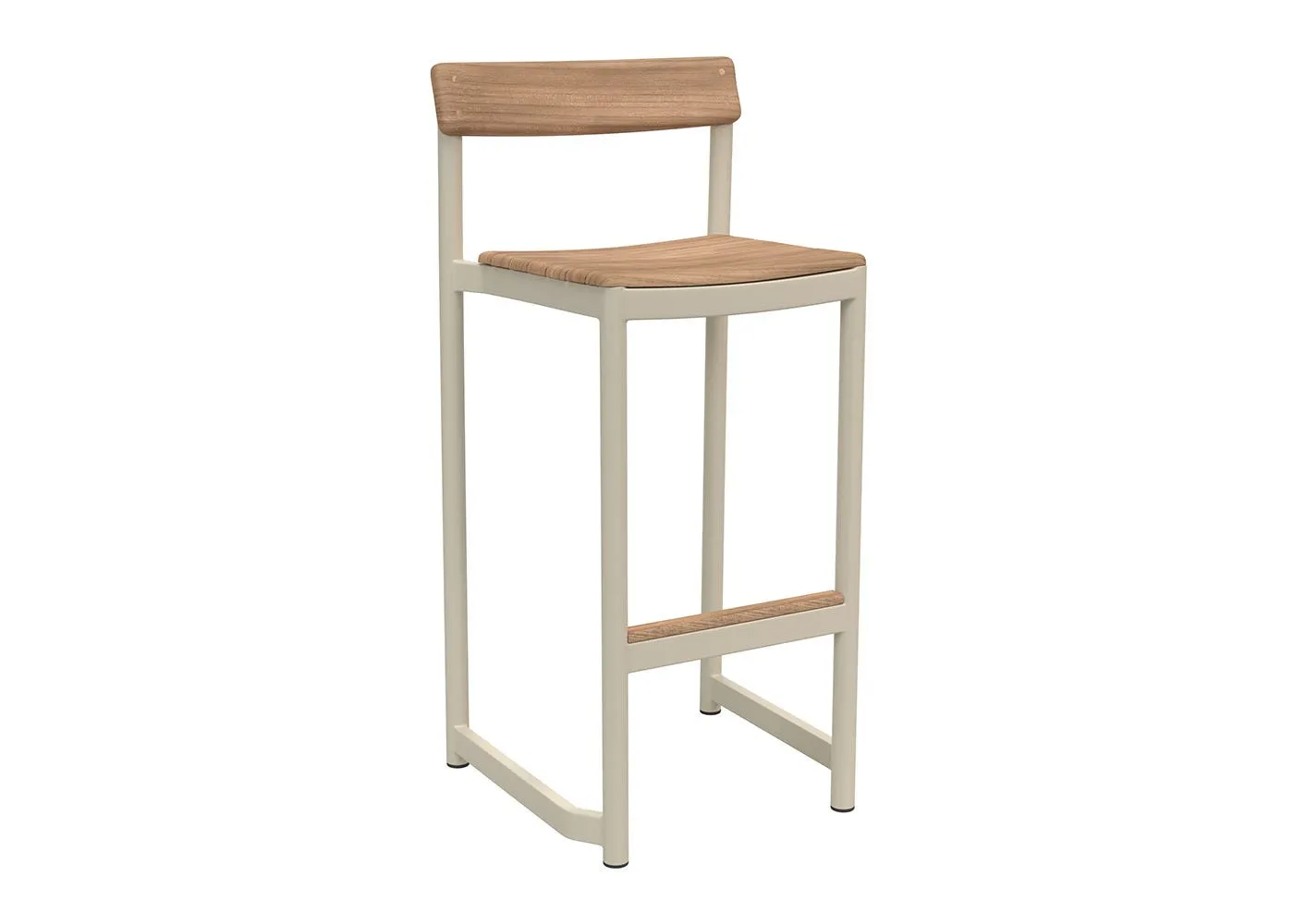 Pelagus Bar Stool Light Ivory