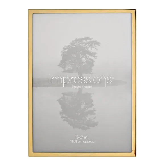 Impressions Simple Metal Photo Frame 2