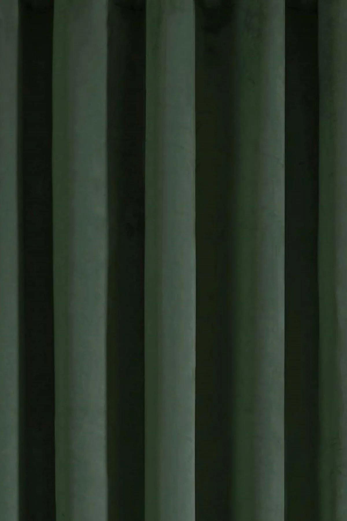 Laurence Llewelyn-Bowen 'Montrose' Velvet Blackout Eyelet Single Panel Door Curtain in Bottle Green 3