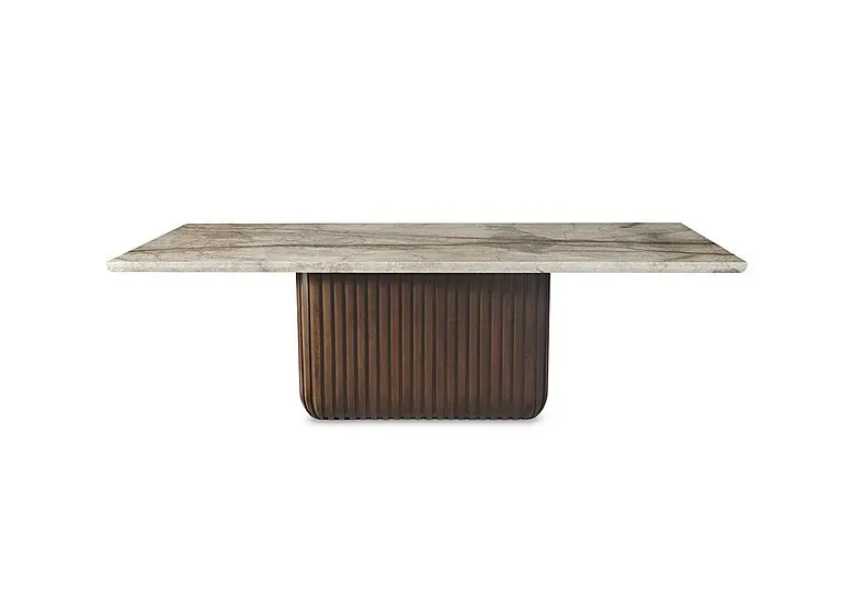 Rigato Dining Table with Waterfall Edge