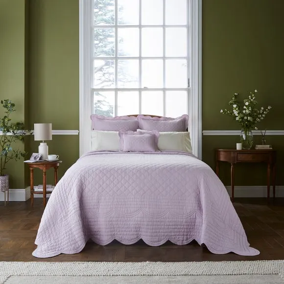 Dorma Soft Scalloped Bedspread 1